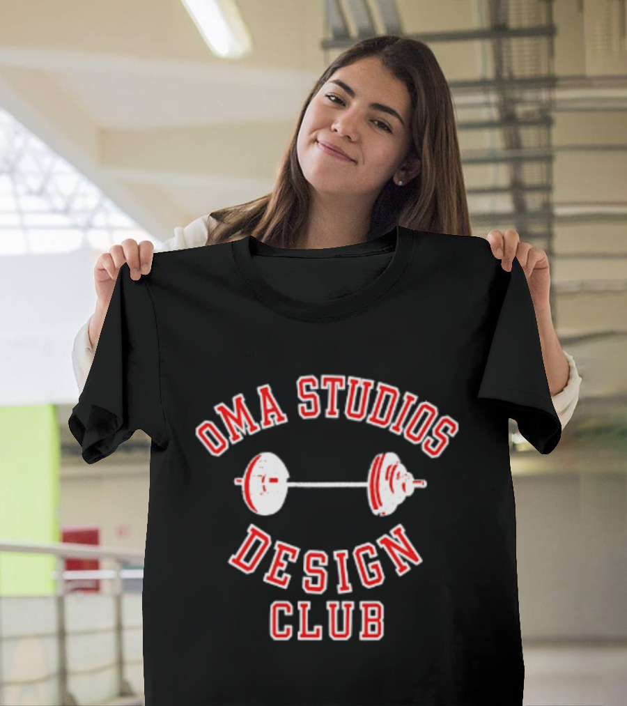 Oma Studios Barbell Club T-Shirt