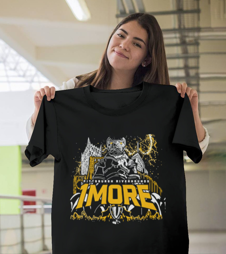 Pittsburgh Riverhounds 1More Trophy Skyline Owl T-Shirt