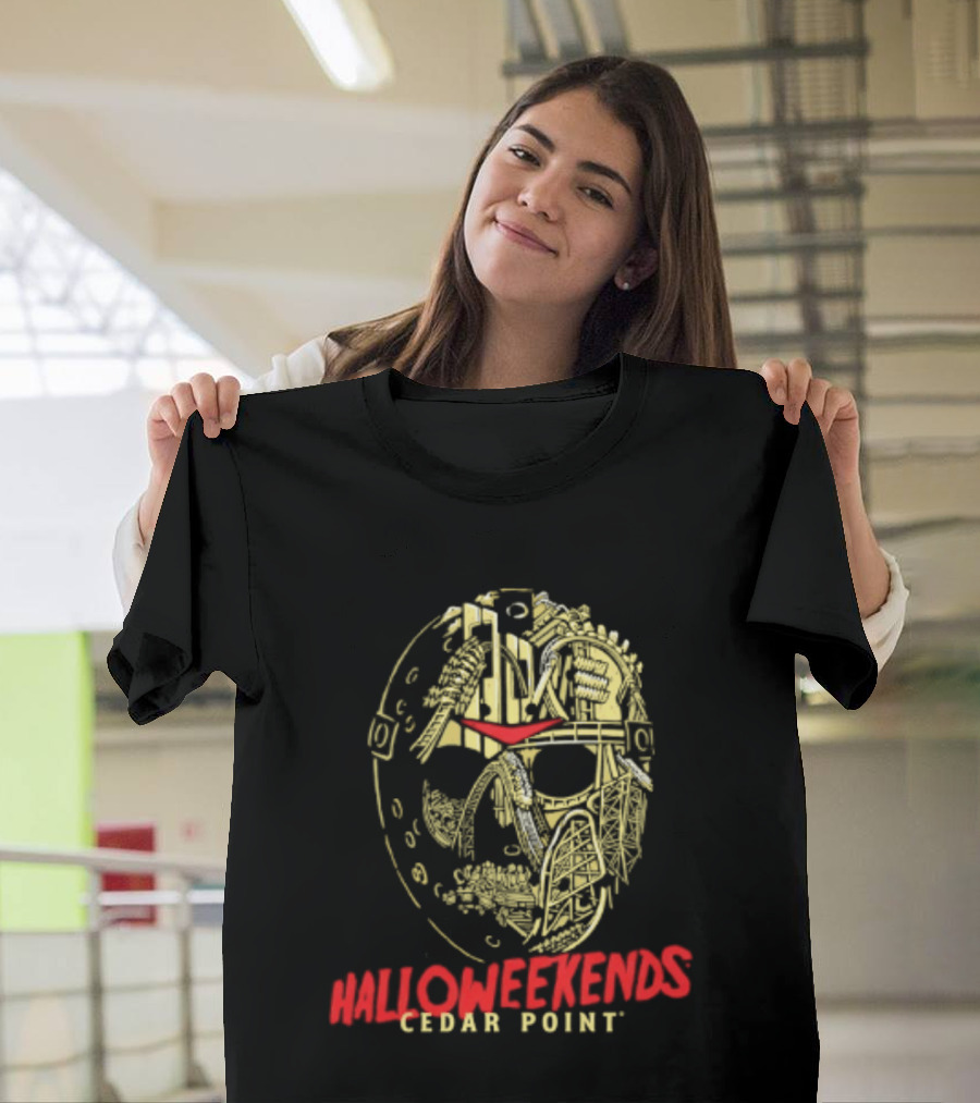 Halloweekends Cedar Point Hockey Mask T-Shirt
