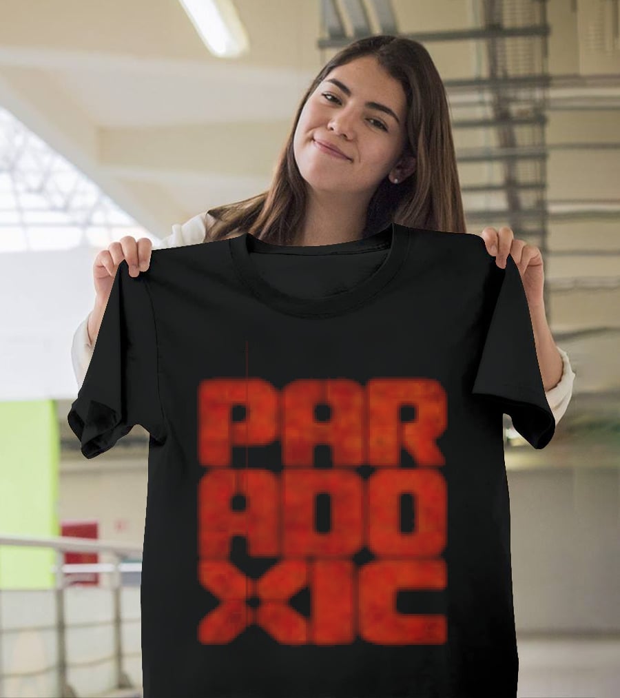 Starset P A R A D 0 X 1 C Red Bold Lettering T-Shirt