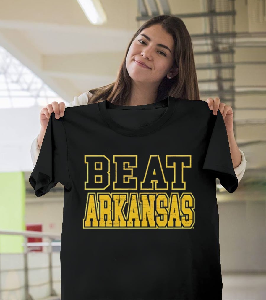 Missouri Tigers Beat Arkansas Rivalry Game Victory T-Shirt