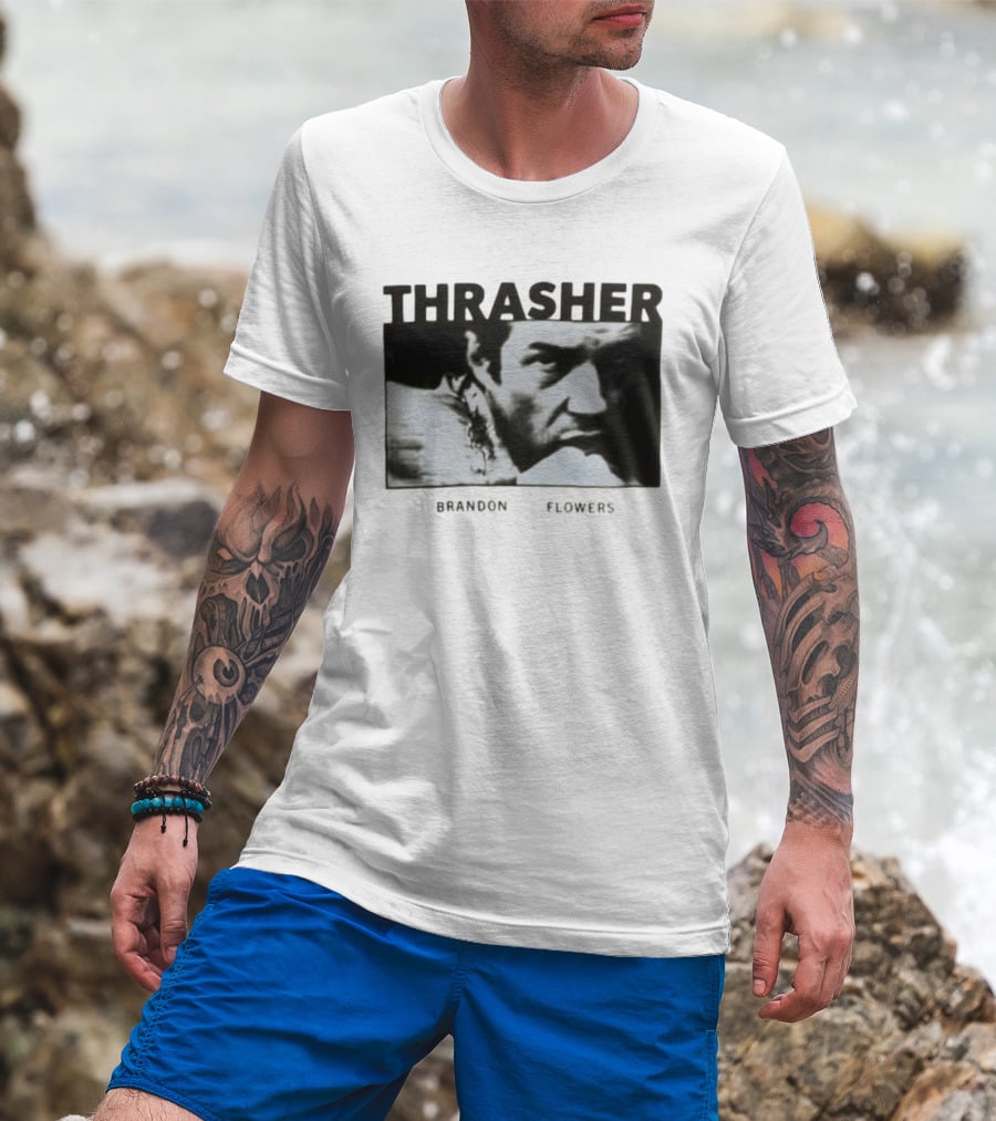 Brandon Flowers Thrasher 2026 Tour Dates T-Shirt