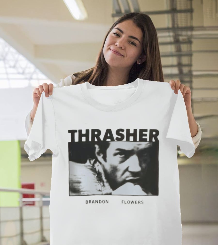 Brandon Flowers Thrasher 2026 Tour Dates T-Shirt