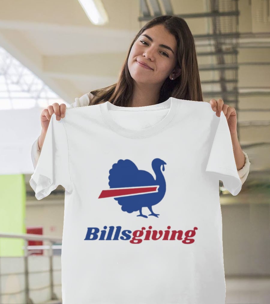 Buffalo Bills Turkey Billsgiving Thanksgiving T-Shirt