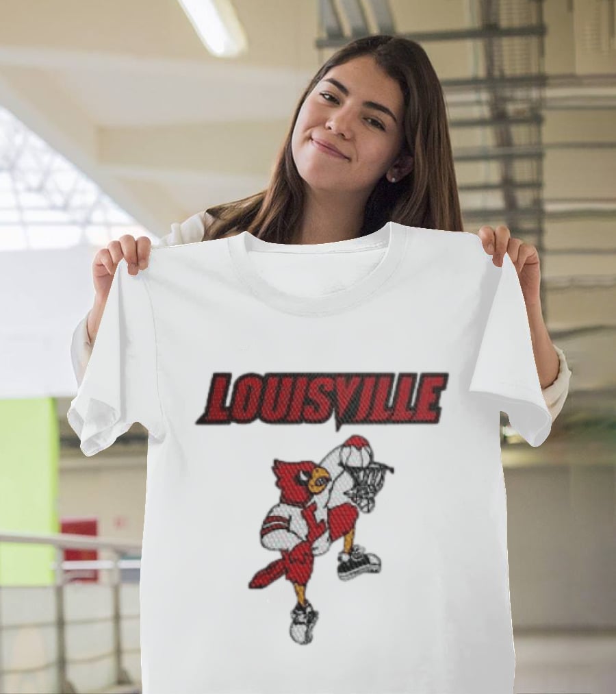 Louisville Cardinals Basketball 2026 White Jersey T-Shirt