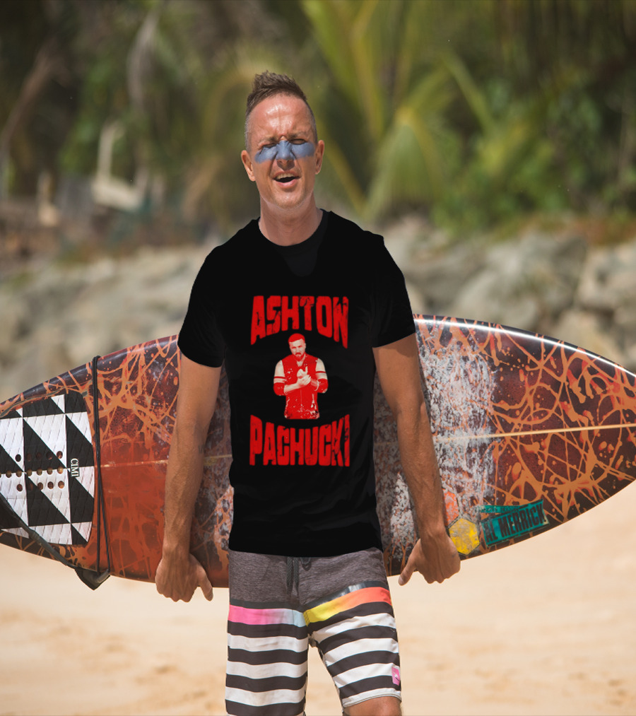Ashton Pachucki Red Vest Visual Portrait Ashton Pachucki T-Shirt