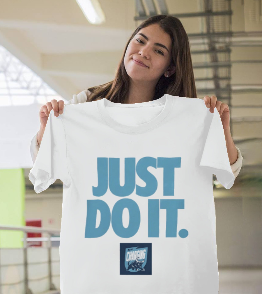 New York Charging Just Do It Bull T-Shirt