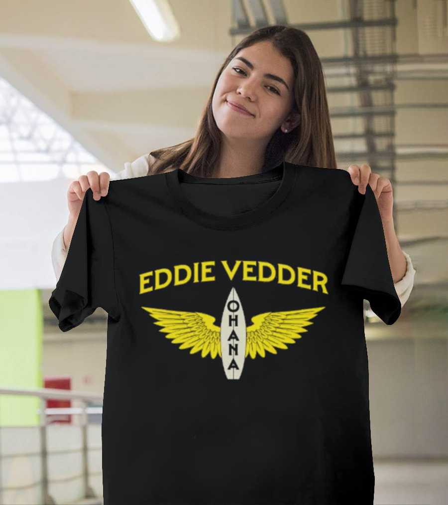 Eddie Vedder Ohana Festival 2026 Wings Trucker Hat Dana Point CA September 25 T-Shirt