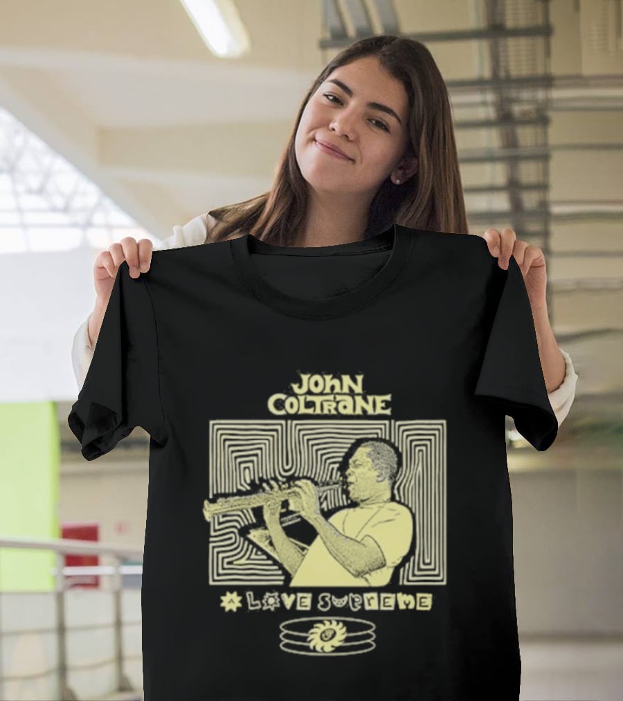John Coltrane Live Supreme Jazz Iconic Performance T-Shirt