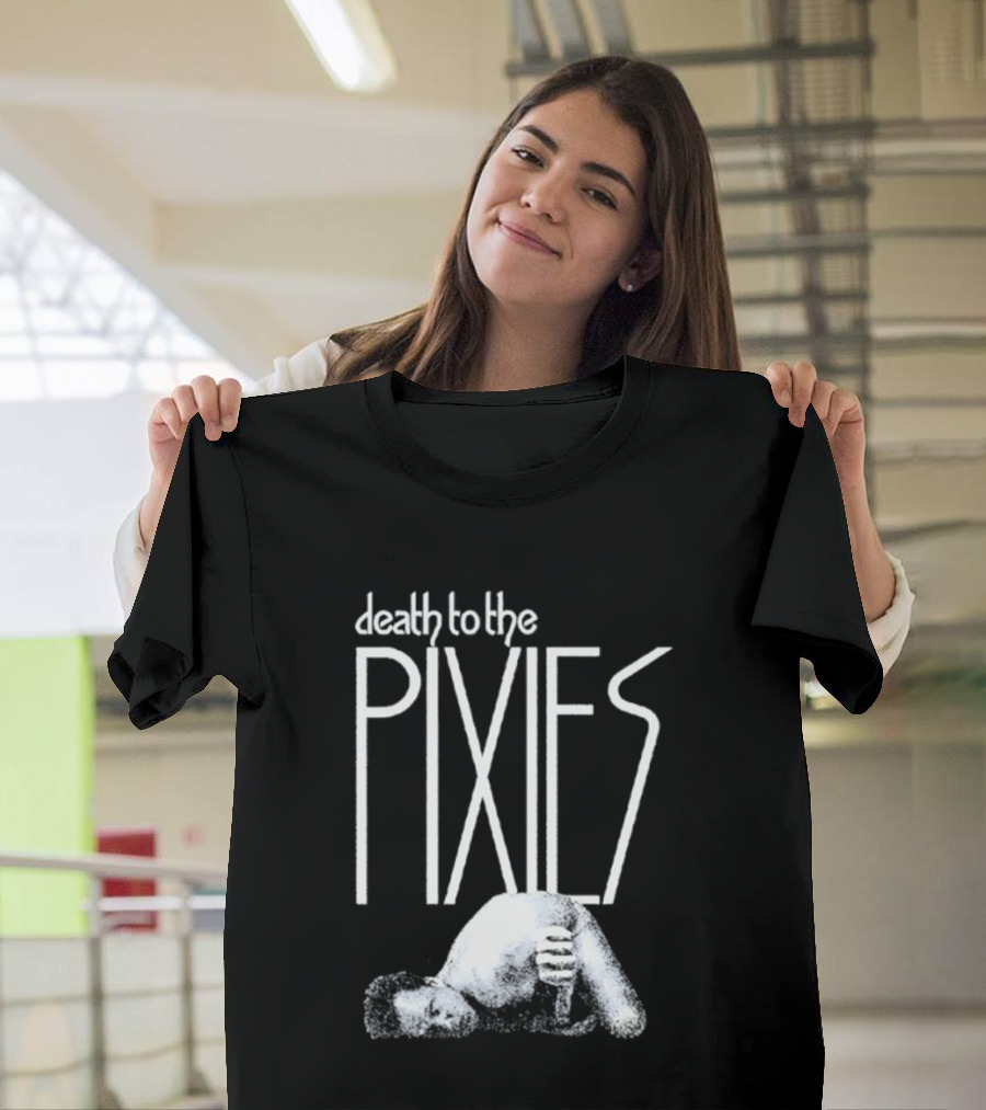 Les Claypool Wearing Death To The Pixies T-Shirt