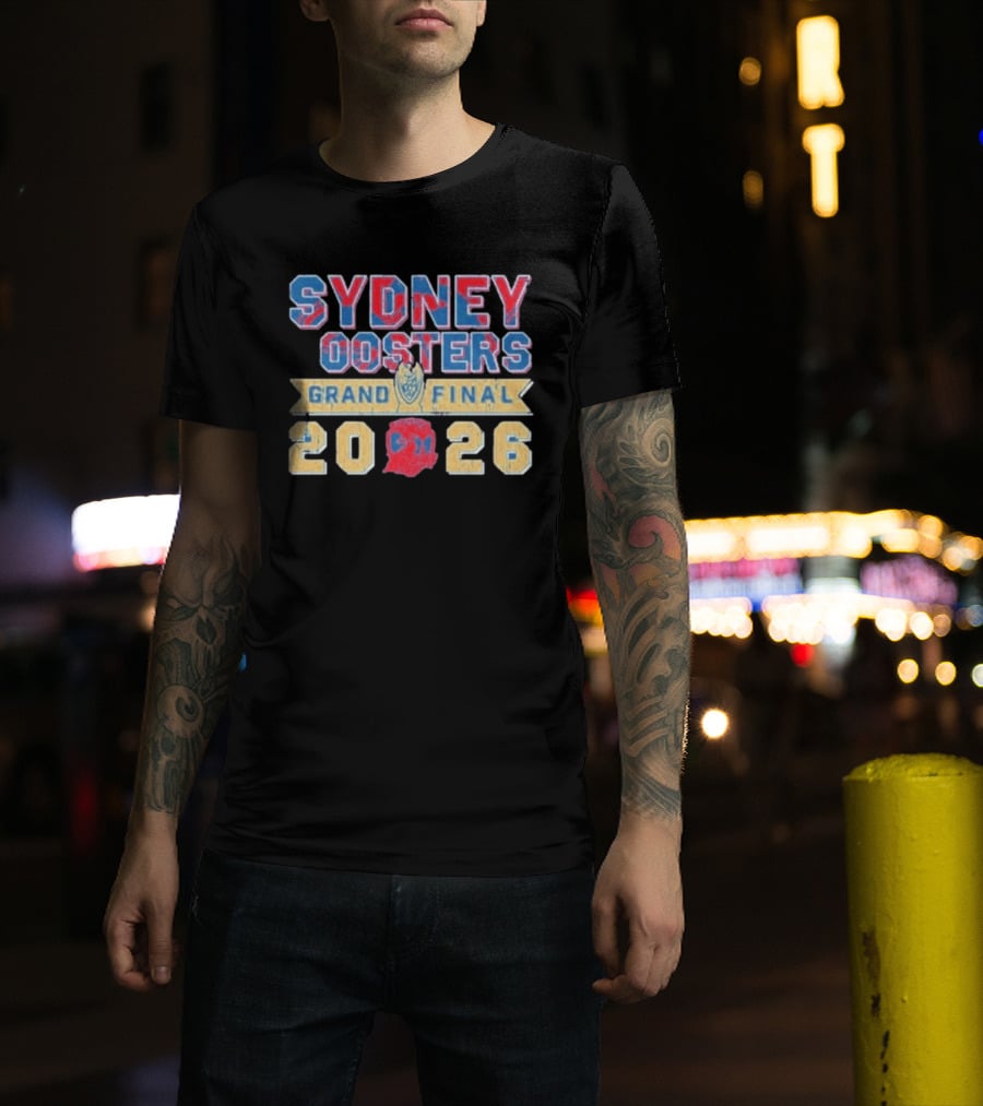 Sydney Roosters 2026 Grand Final Championship Rugby Celebration T-Shirt