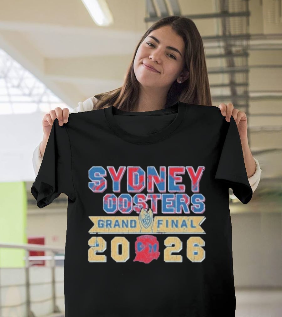 Sydney Roosters 2026 Grand Final Championship Rugby Celebration T-Shirt