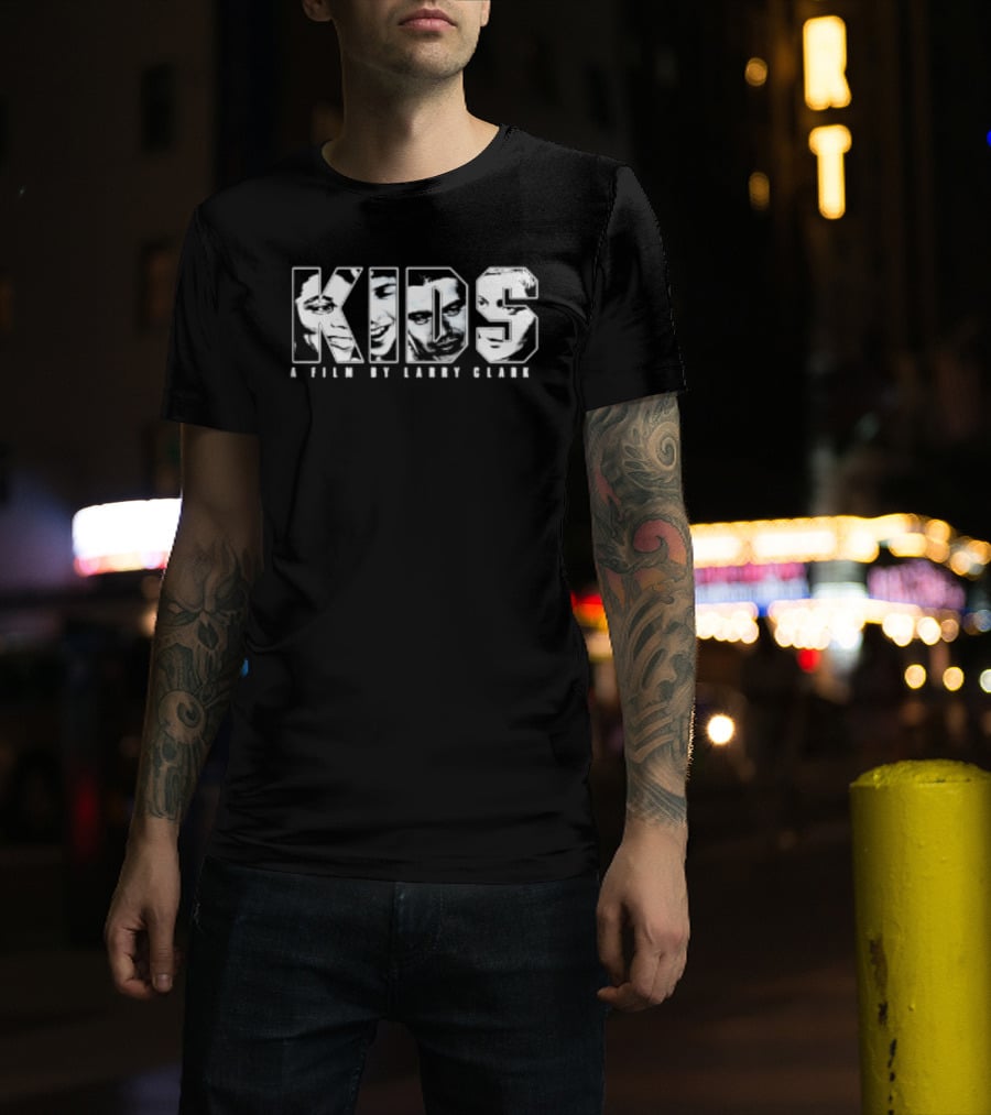Kids 1995 A Film By Larry Clark Faces T-Shirt