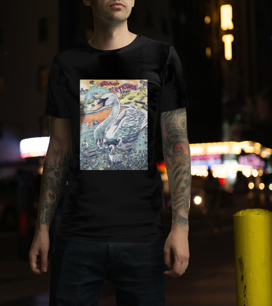Billy Strings Live Swan Art Inglewood September 26 2026 T-Shirt