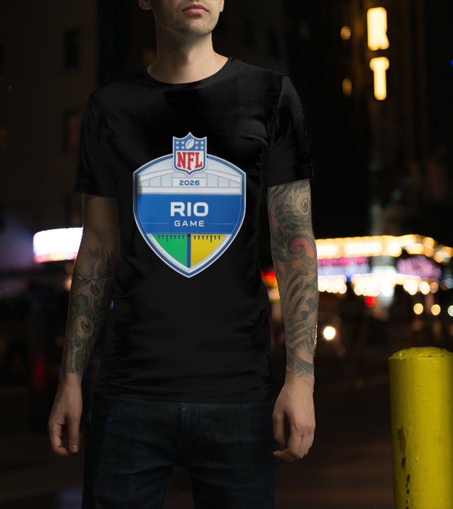NFL Rio Game Maracana 2026 T-Shirt