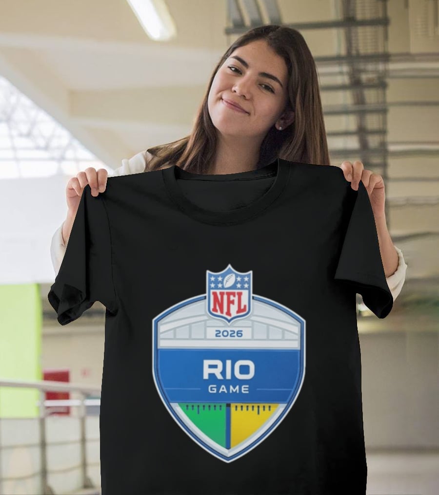 NFL Rio Game Maracana 2026 T-Shirt