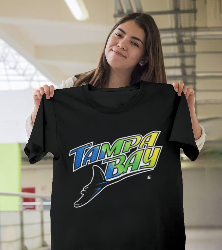 Tampa Bay Rays 2026 Classic Vibrant Logo With Manta Ray Element T-Shirt