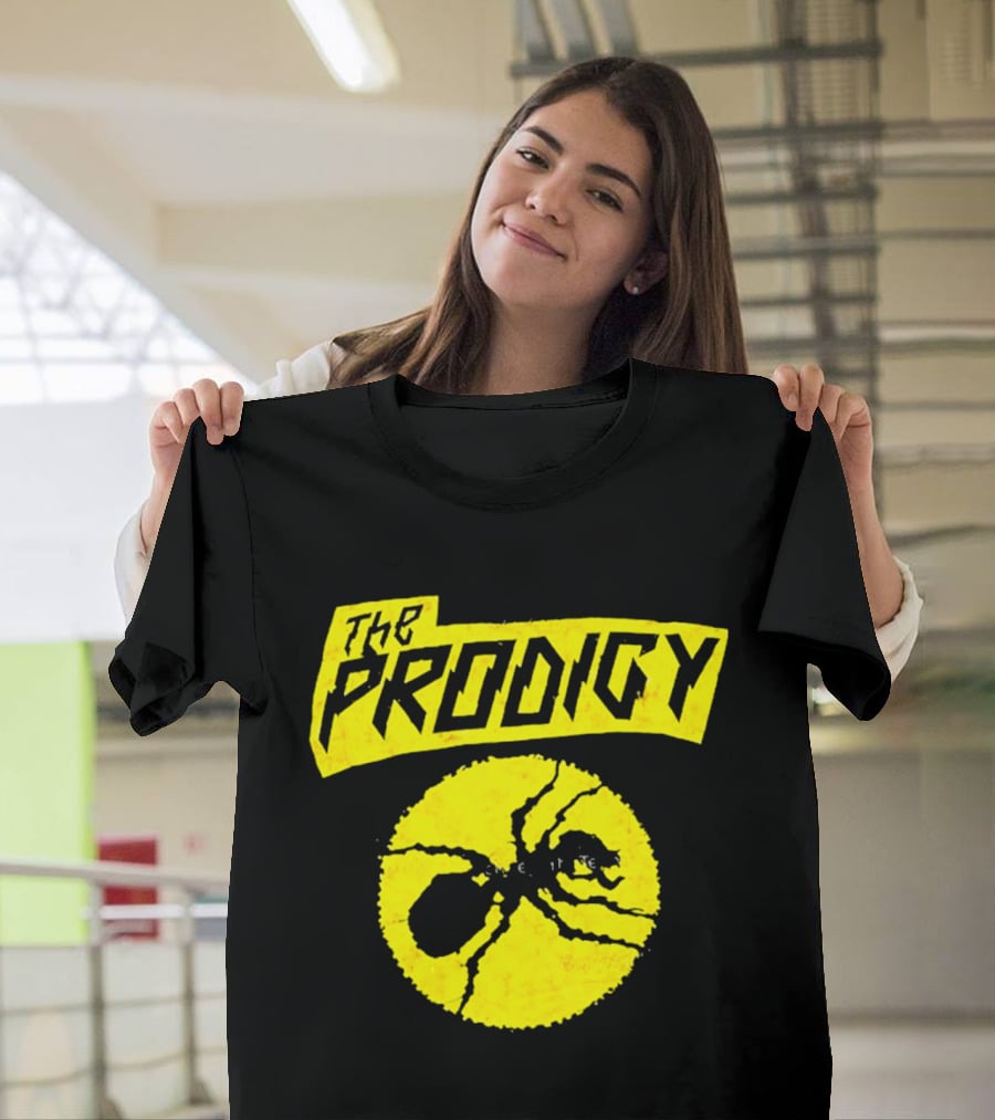 The Prodigy Yellow Ant At Roadrunner Boston Massachusetts September 24 2026 T-Shirt