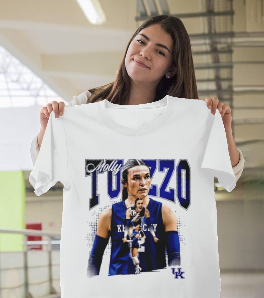 Molly Tuozzo Kentucky Wildcats NCAA Women's Volleyball T-Shirt