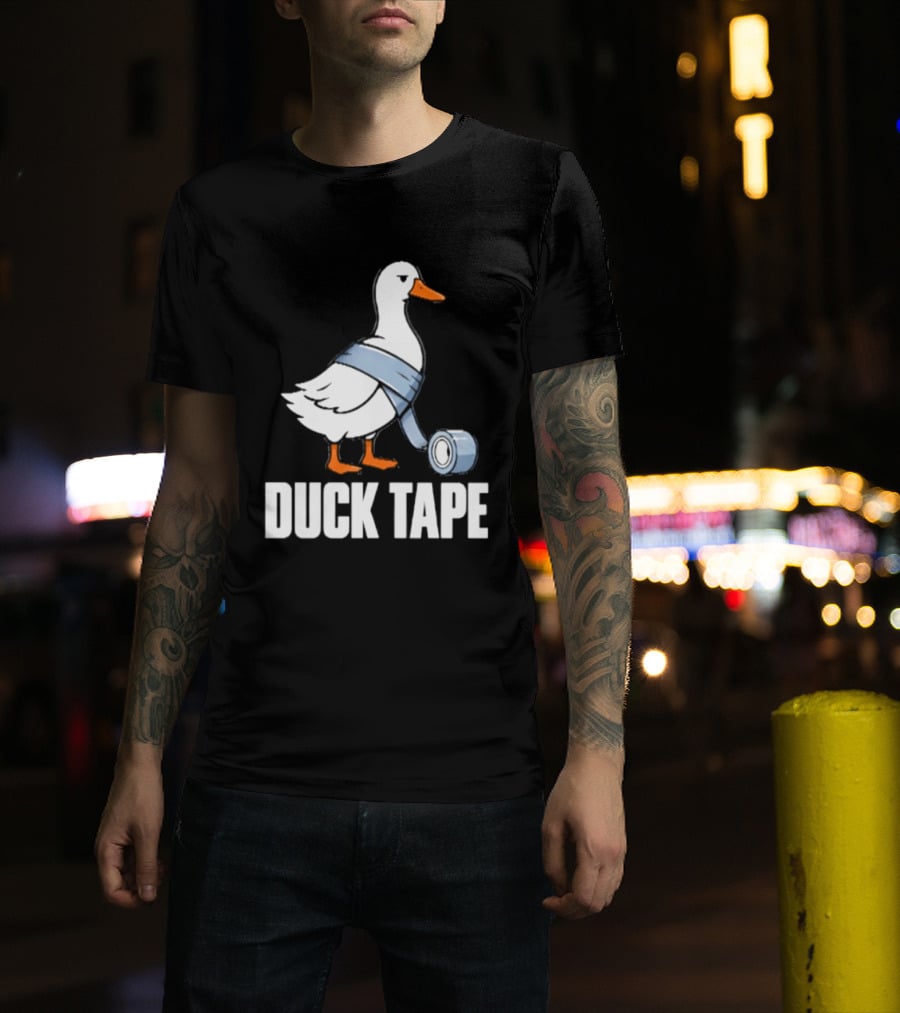 Duck With Tape Roll Duck Tape T-Shirt