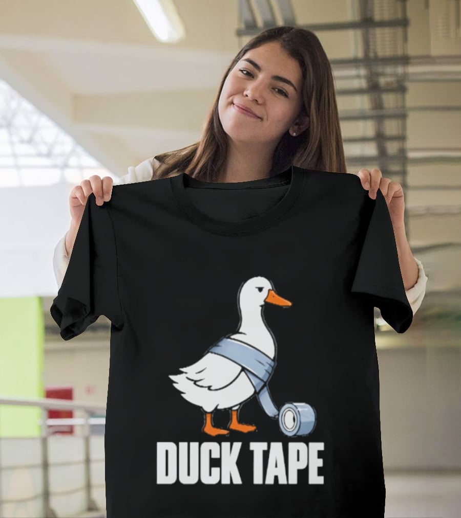 Duck With Tape Roll Duck Tape T-Shirt