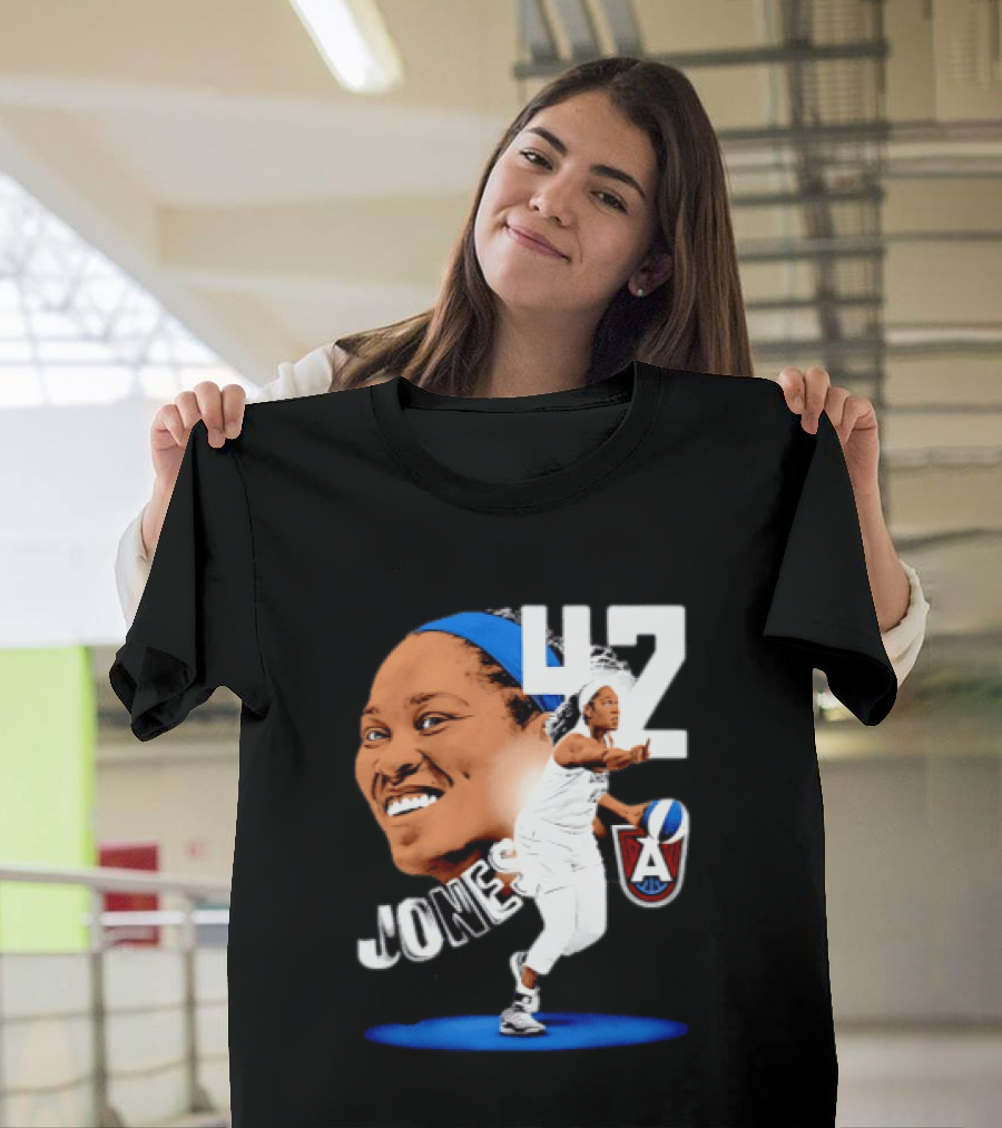 Brionna Jones 42 Atlanta Dream WNBA Basketball Player Sports T-Shirt