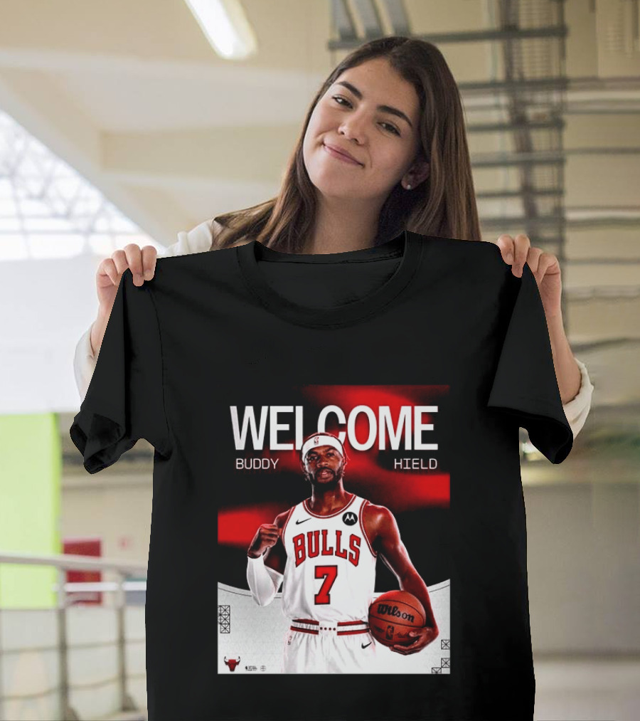 Buddy Hield 7 Chicago Bulls Welcome 2026 T-Shirt