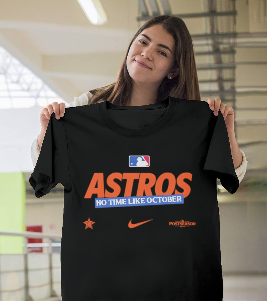 Houston Astros No Time Like October 2026 MLB Postseason Nike MLB T-Shirt