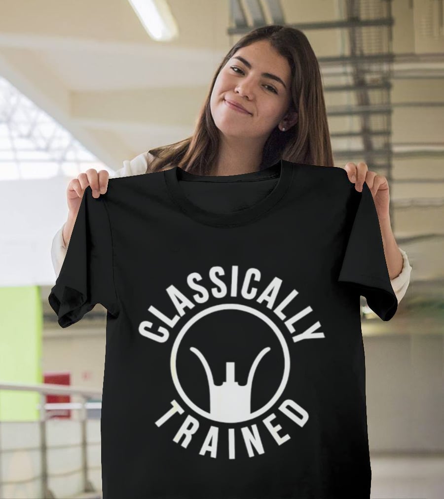 Classically Trained Iron Sights Concept With Firearm Aim T-Shirt