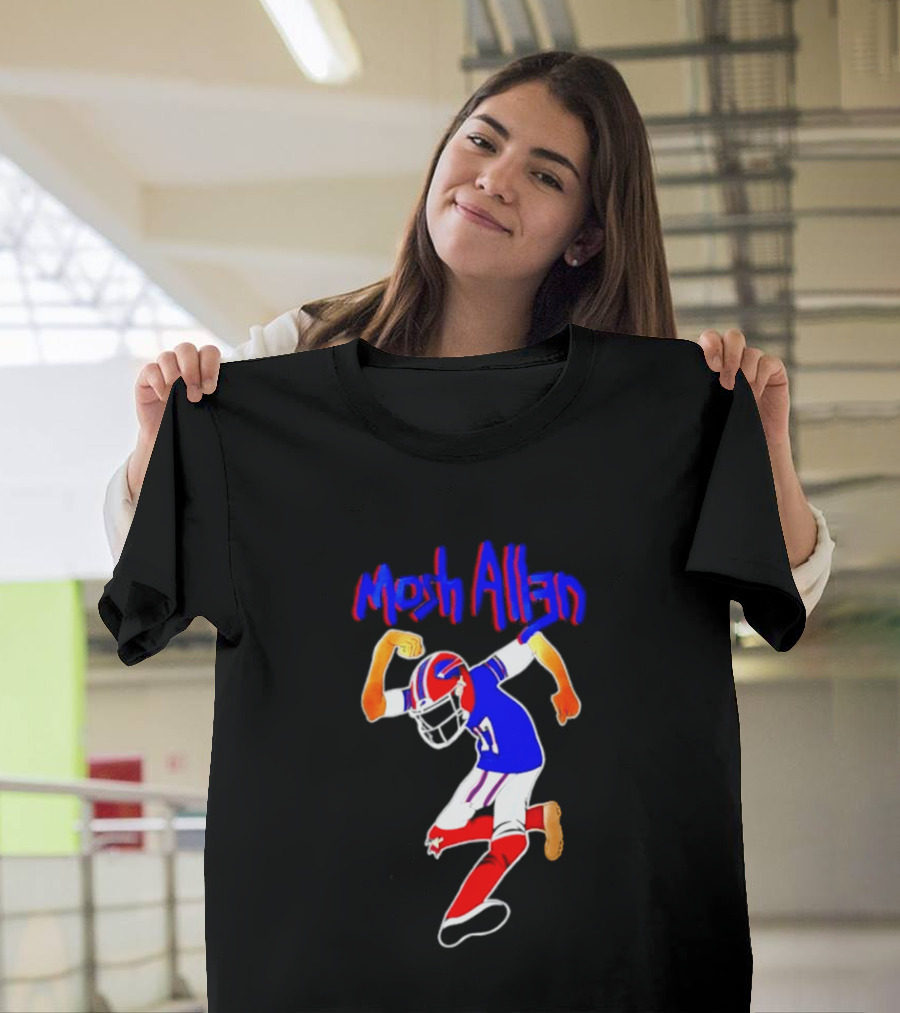Buffalo Bills Josh Allen Mosh Allen Football Player T-Shirt