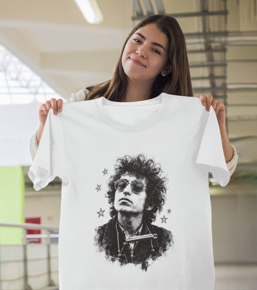 Bob Dylan Cream Disco Ball For Folk Fans Forever Following The Song T-Shirt