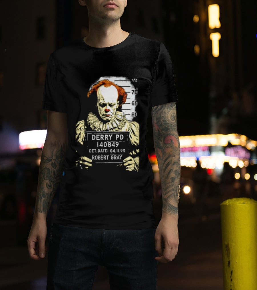 Pennywise Derry PD 140879 Shot Robert Gray April 11 1990 T-Shirt