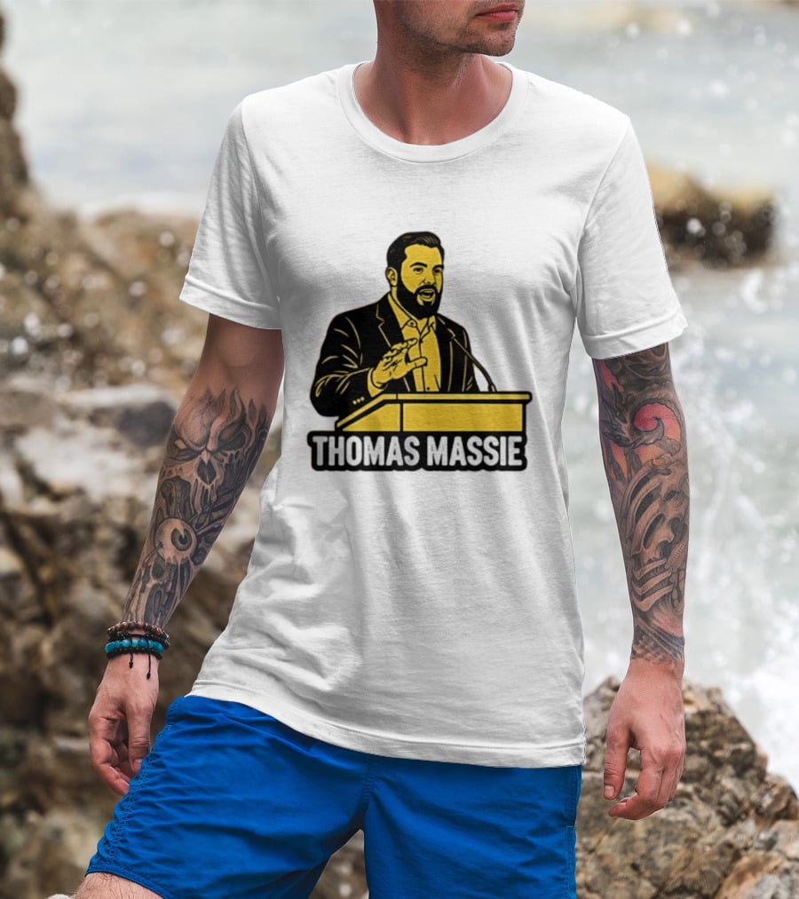 Thomas Massie Speaker Podium T-Shirt