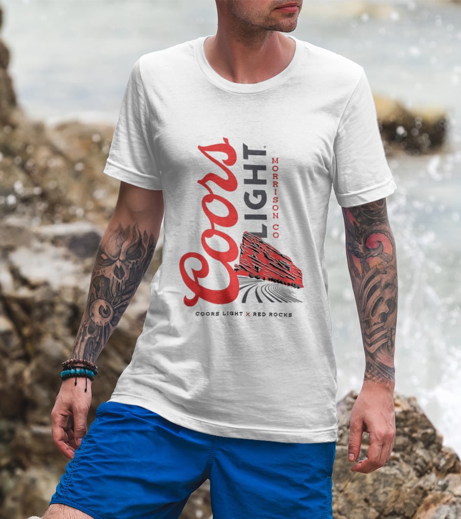 Coors Light Morrison CO Red Rocks 85 Years T-Shirt