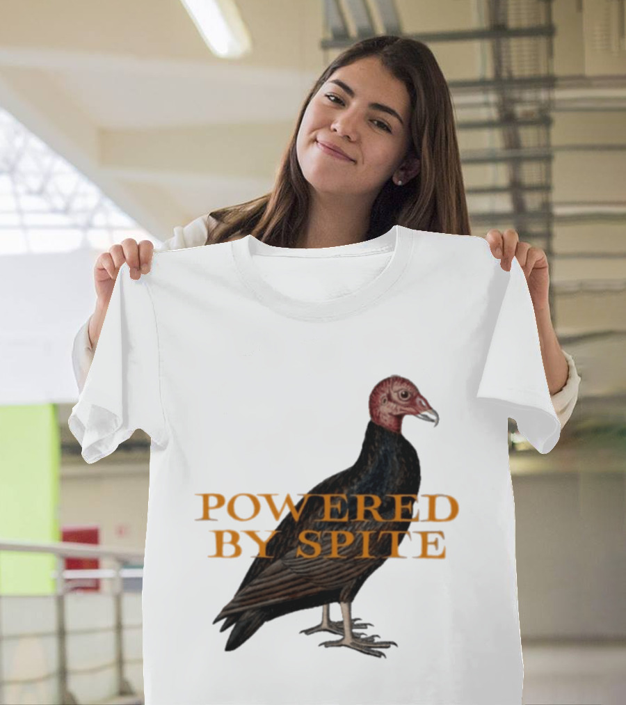 Powered By Spite Turkey Vulture T-Shirt