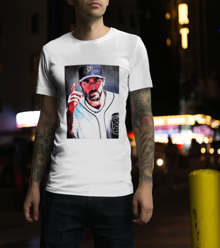 Spencer Torkelson Justin Verlander Detroit Tigers Baseball T-Shirt