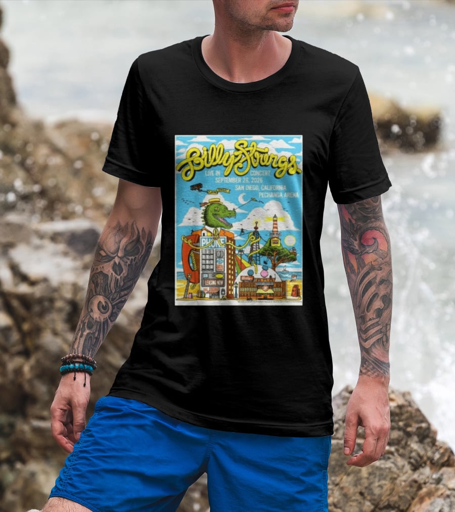 Billy Strings Live In Concert September 28 2026 San Diego Pechanga Arena T-Shirt