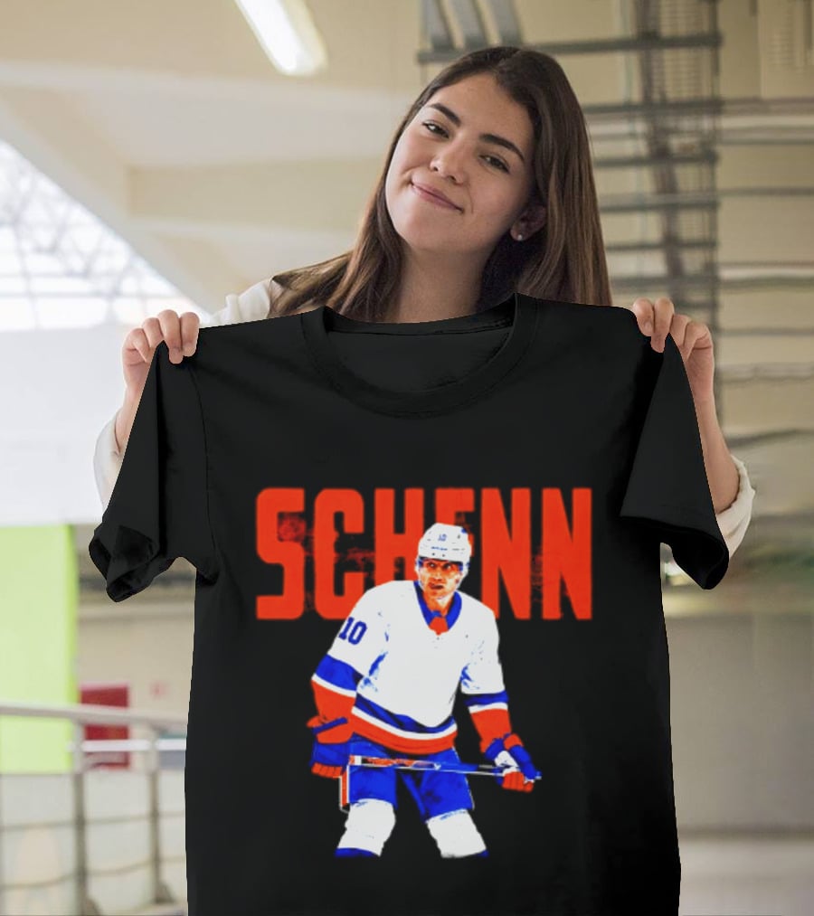 New York Islanders Brayden Schenn Grunge T-Shirt