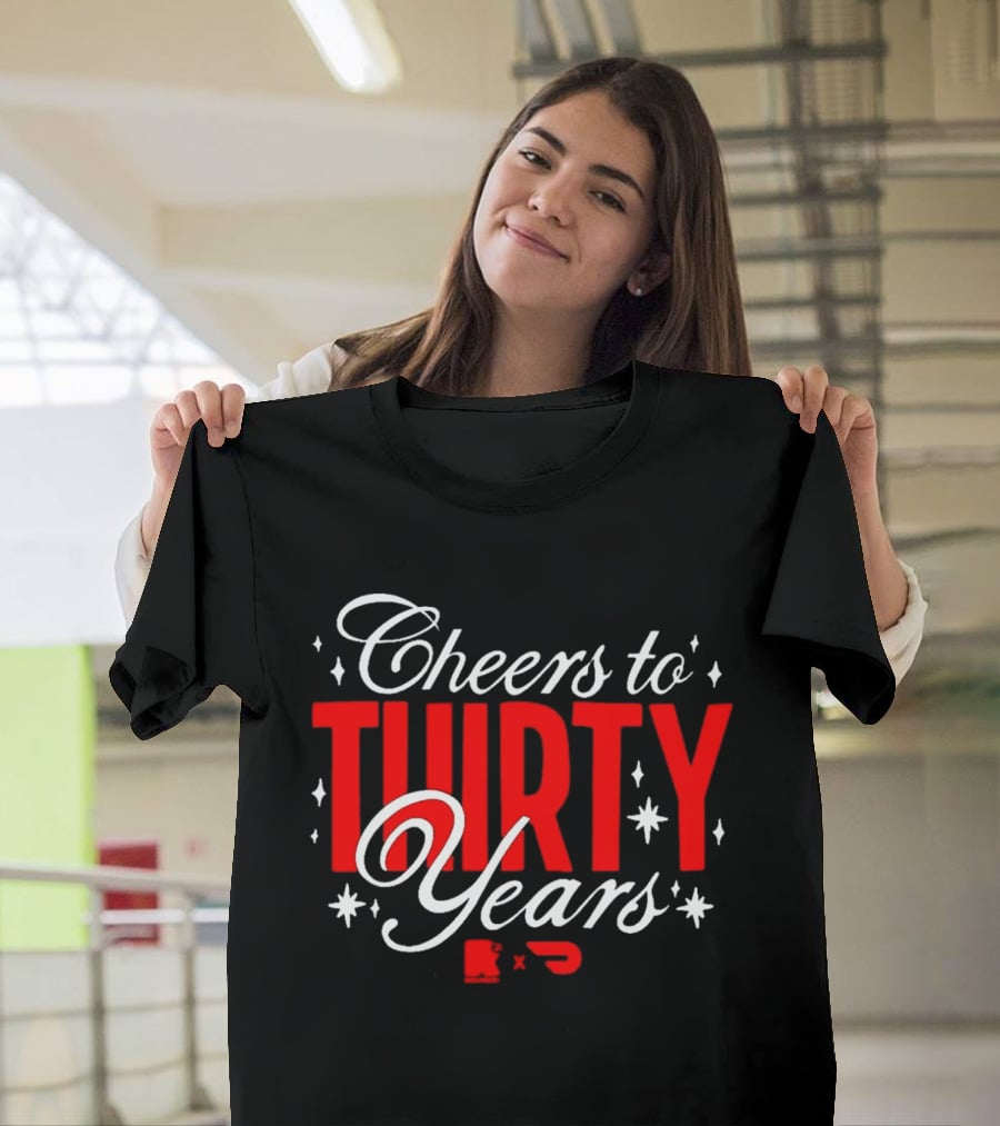 Cheers To Thirty Years Round 21 T-Shirt