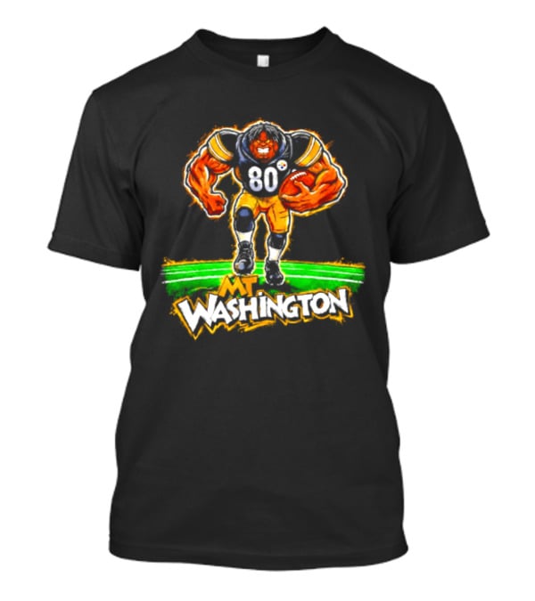 Pittsburgh Steelers Darnell Washington No 80 Washington Paint T-Shirt