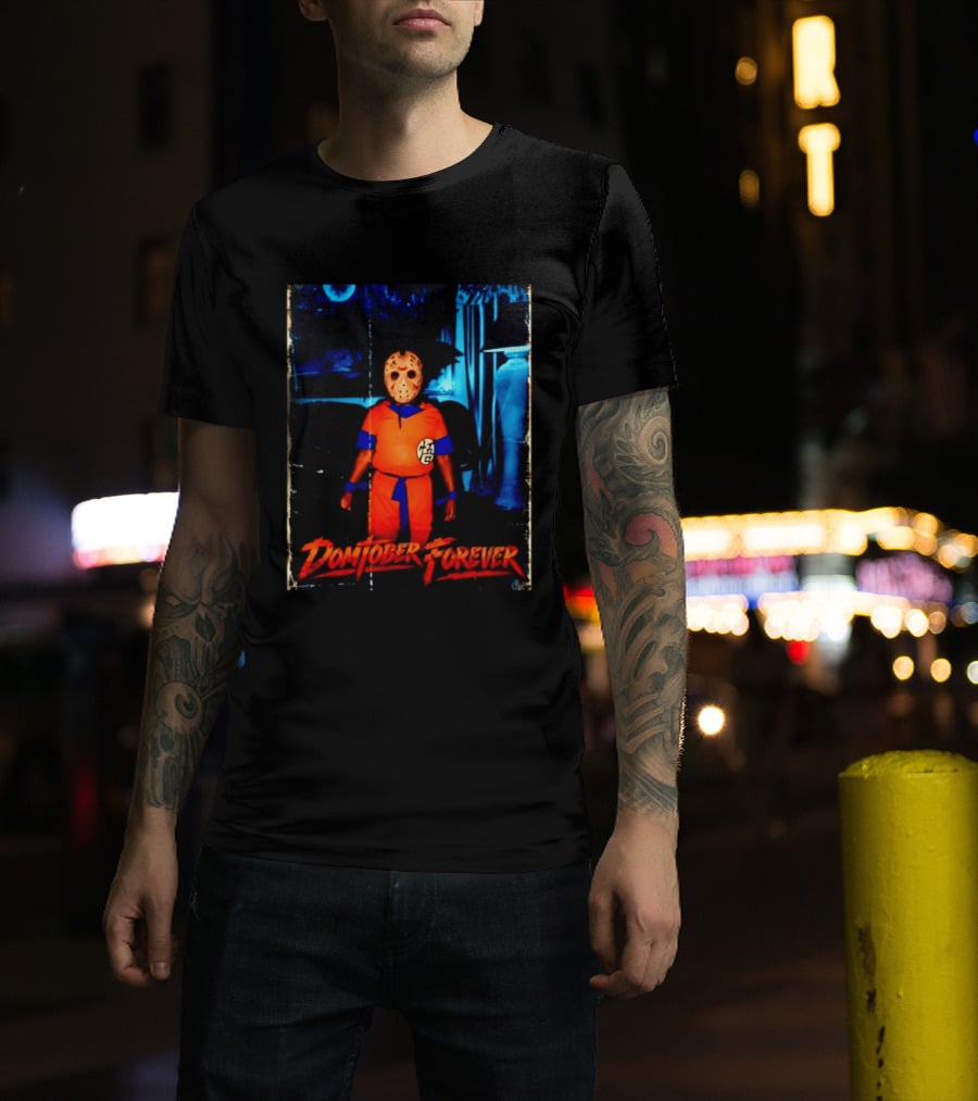 Domtober Forever Jason Voorhees Halloween Fusion T-Shirt