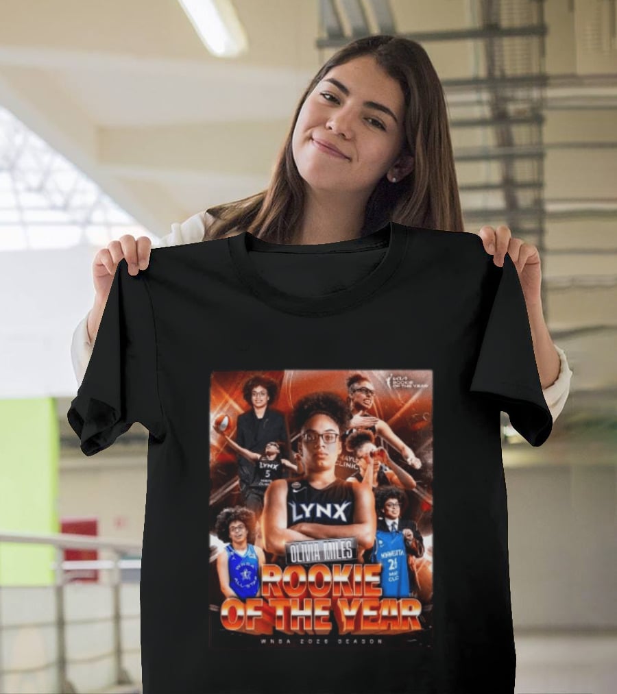 Olivia Miles Rookie Of The Year Lynx WNBA 2026 Season T-Shirt