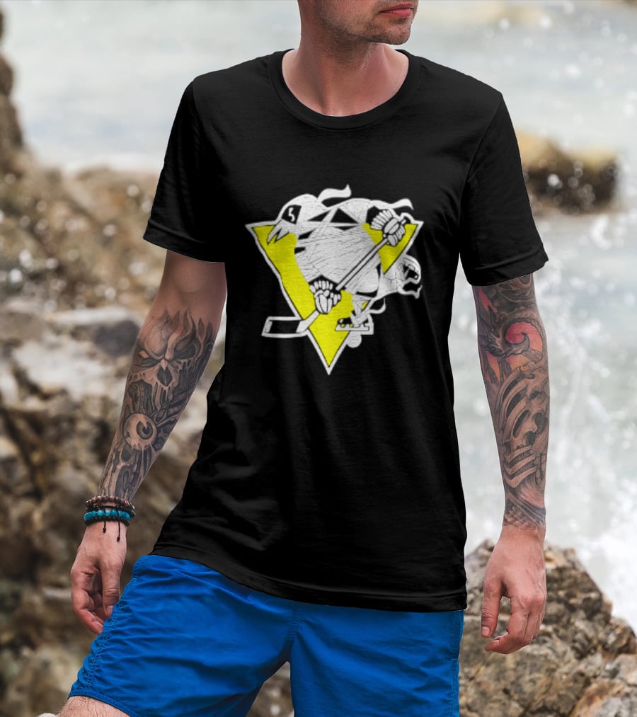 Pittsburgh Penguins Mummy NHL Hockey Team Fan T-Shirt