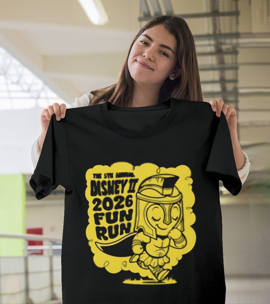 The 5th Annual Disney II 2026 Fun Run Harebrained Character Celebration T-Shirt