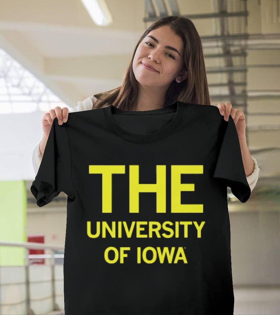 The University Of Iowa Bold Yellow T-Shirt