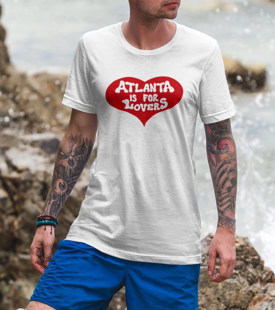 Atlanta Is For Lovers Georgia Heart City Pride T-Shirt