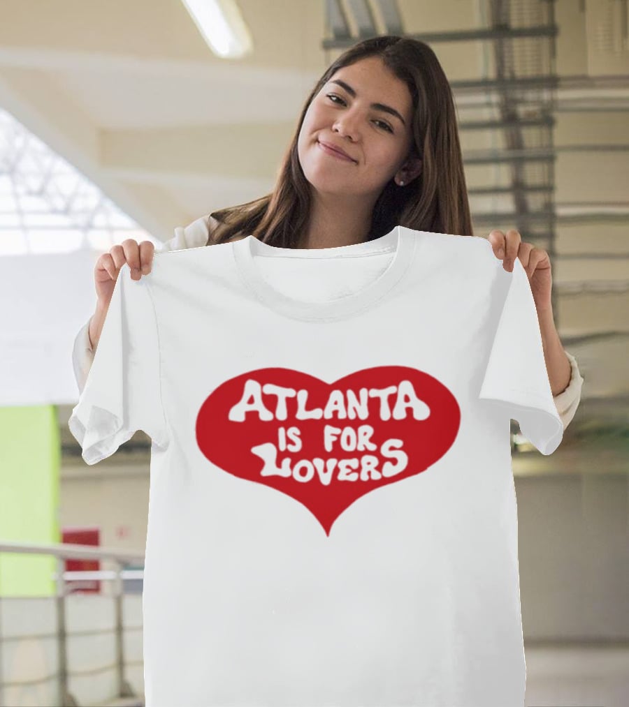 Atlanta Is For Lovers Georgia Heart City Pride T-Shirt