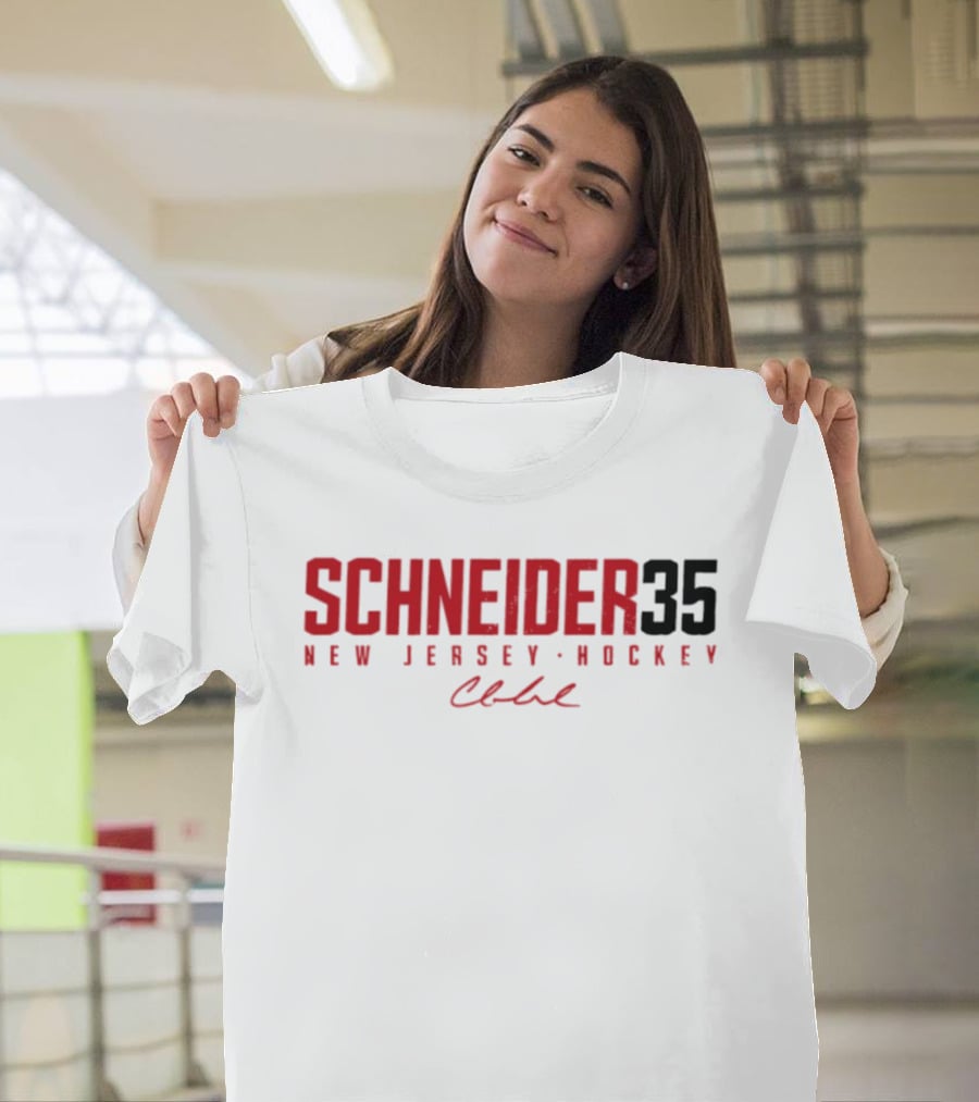 SCHNEIDER 35 New Jersey Hockey Club T-Shirt