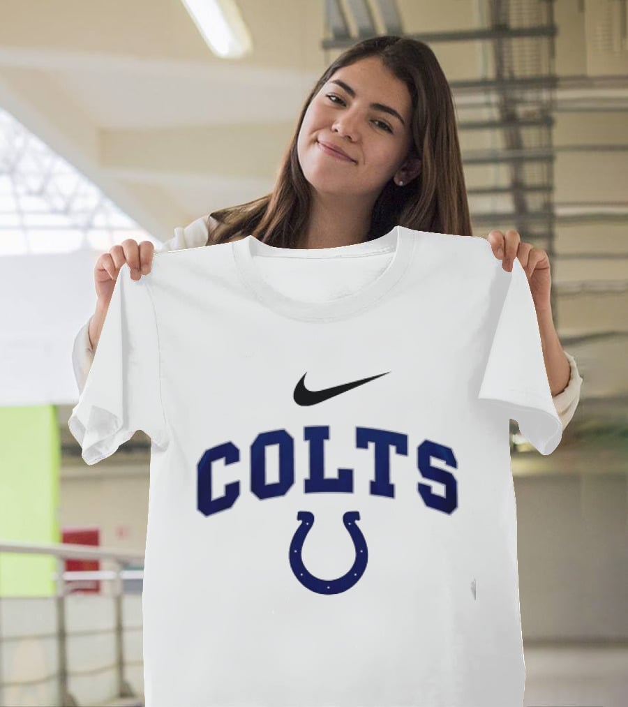 Indianapolis Colts Nike Logo Make Washington Grateful Again Game Day T-Shirt