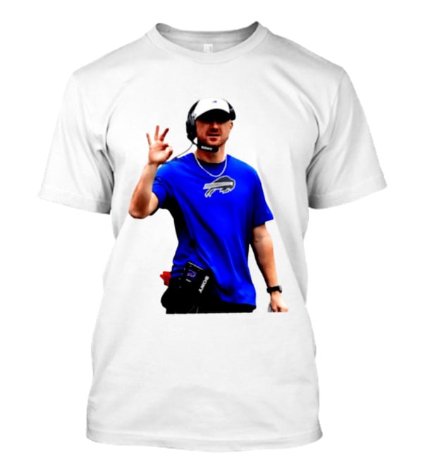 Joe Brady Buffalo Bills Coaching Moments Buffalo T-Shirt